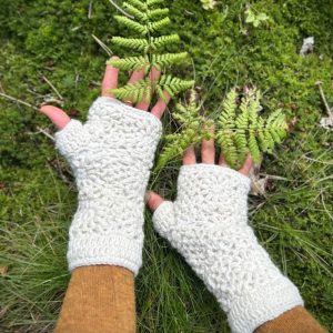 Kuschlige Handstulpen Pulswärmer Armstulpen | NATUR
