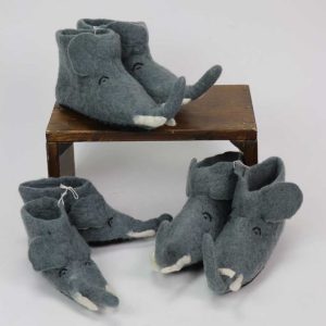 Filz-Hausschuhe ELEFANT