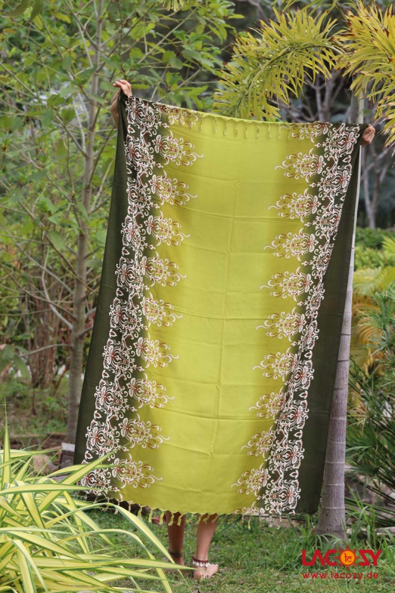 Sarong Strandtuch Unisex COLORFLOW – Bild 3