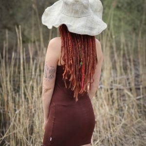 Hanf Schlapphut mit breiter Krempe | Unisex | Natur